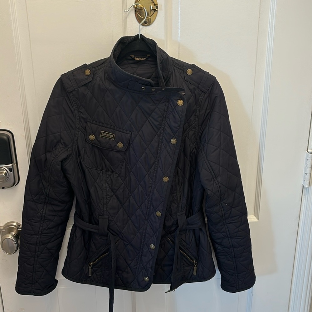 Quilted Barbour jacket